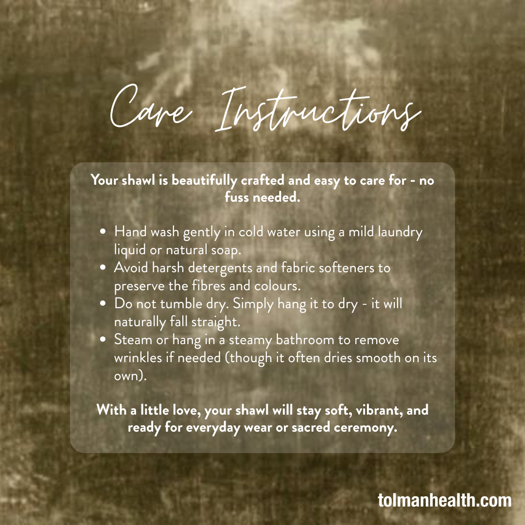 Shroud of Turin Shawl - Tyler Tolman Exclusive Design