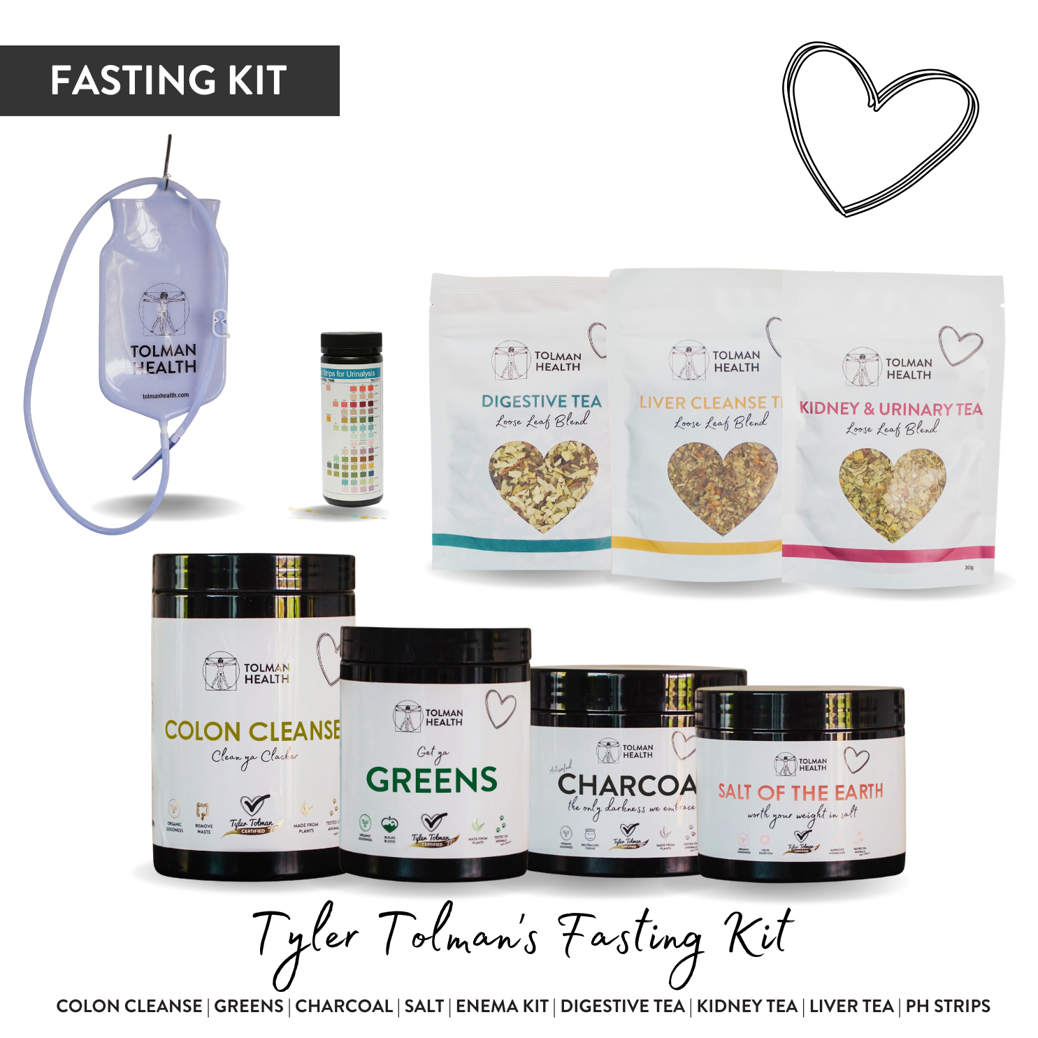 Tolman Health Fasting Kit Clear