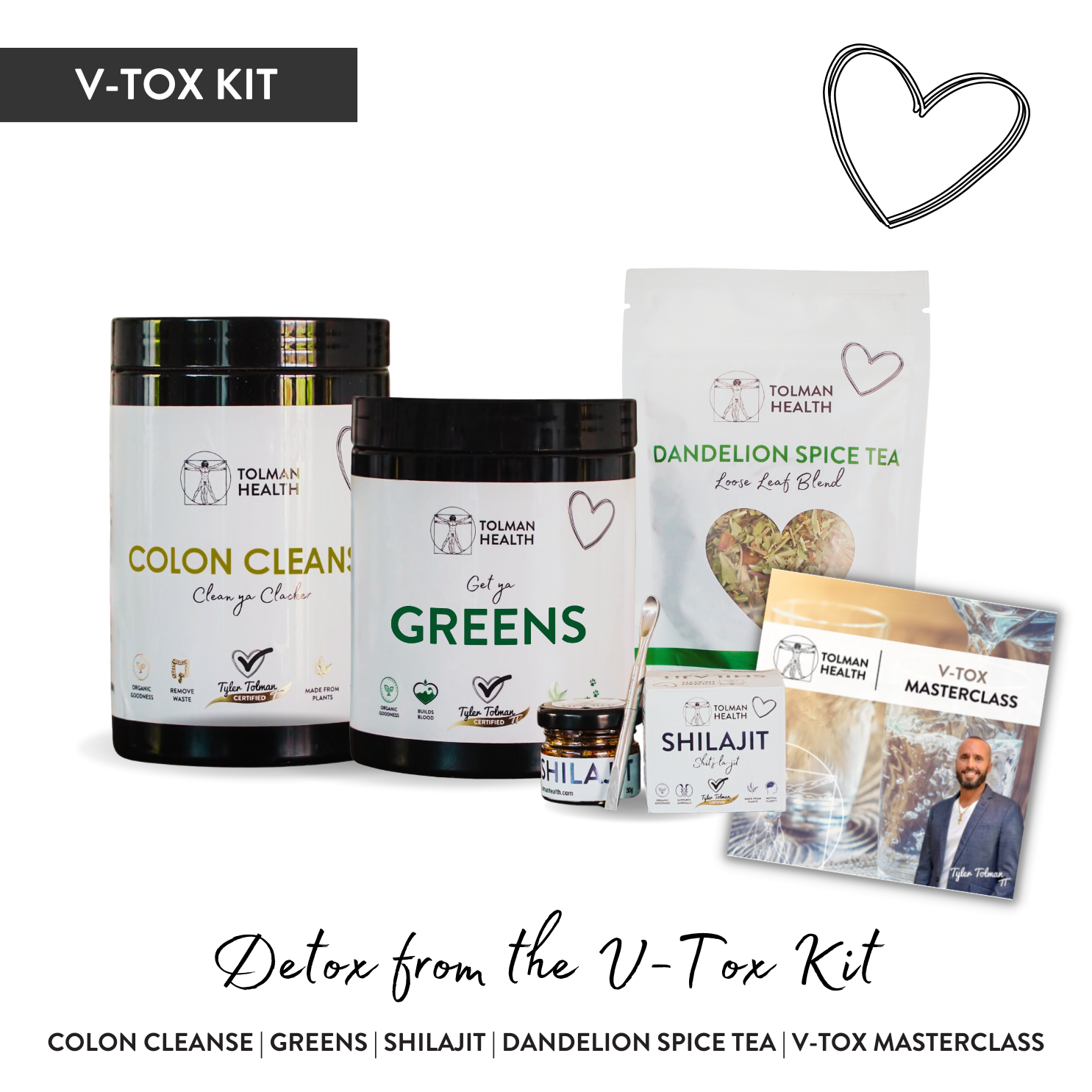 Tolman Health V-tox Kit