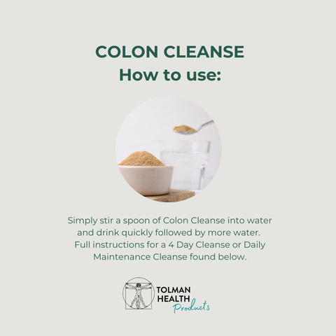 Tolman Health Colon Cleanse
