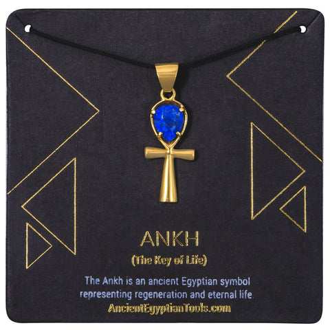 Ankh hotsell crystal necklace