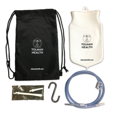 Tolman Health Enema & Douche Kit White| TYLER TOLMAN