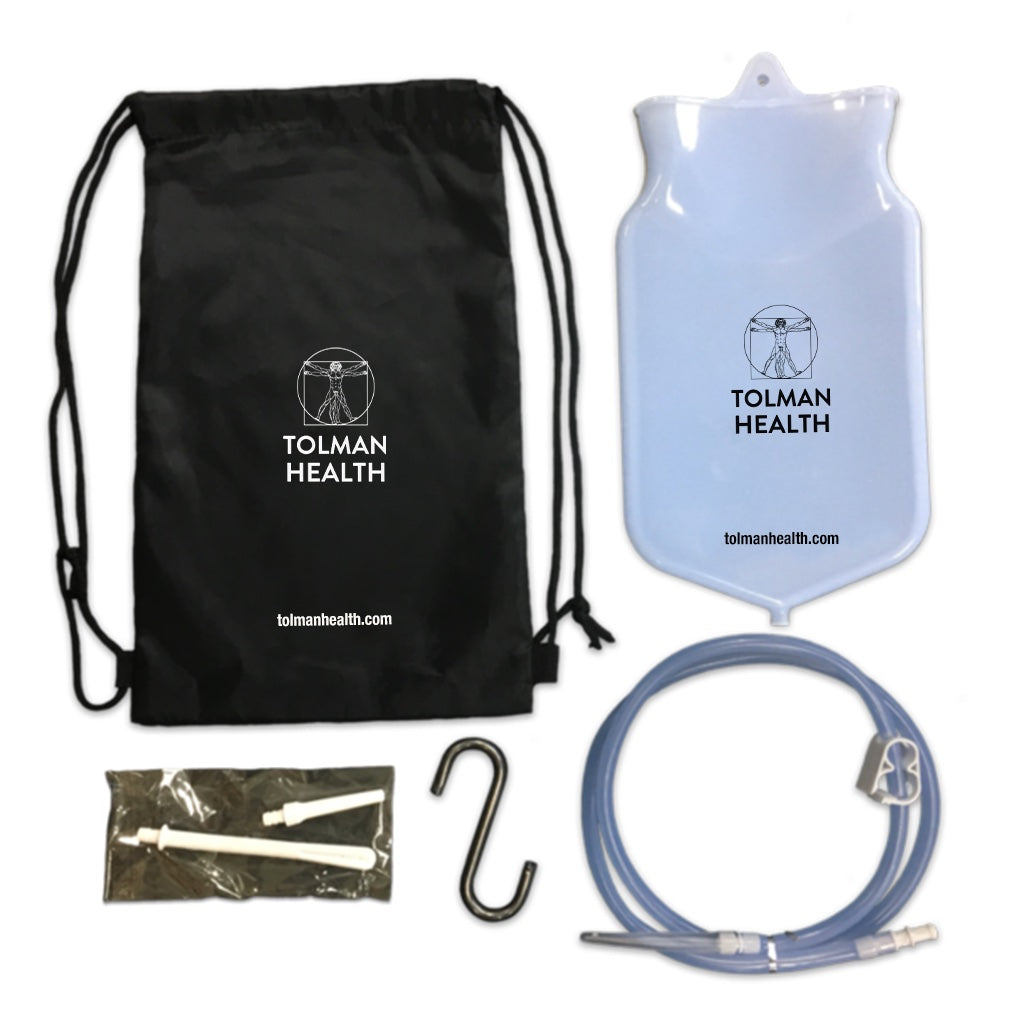 Tolman Health Enema & Douche Kit Clear | TYLER TOLMAN